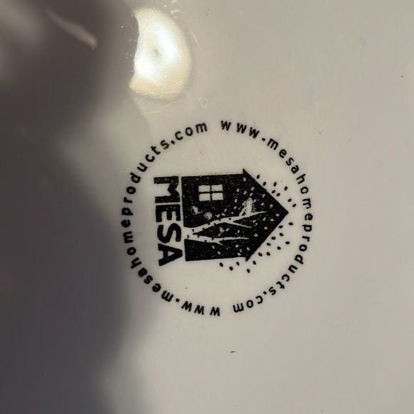 Fun ceramic oversized serving plate with adorable owl n leaf like pattern. Very - Picture 8 of 10